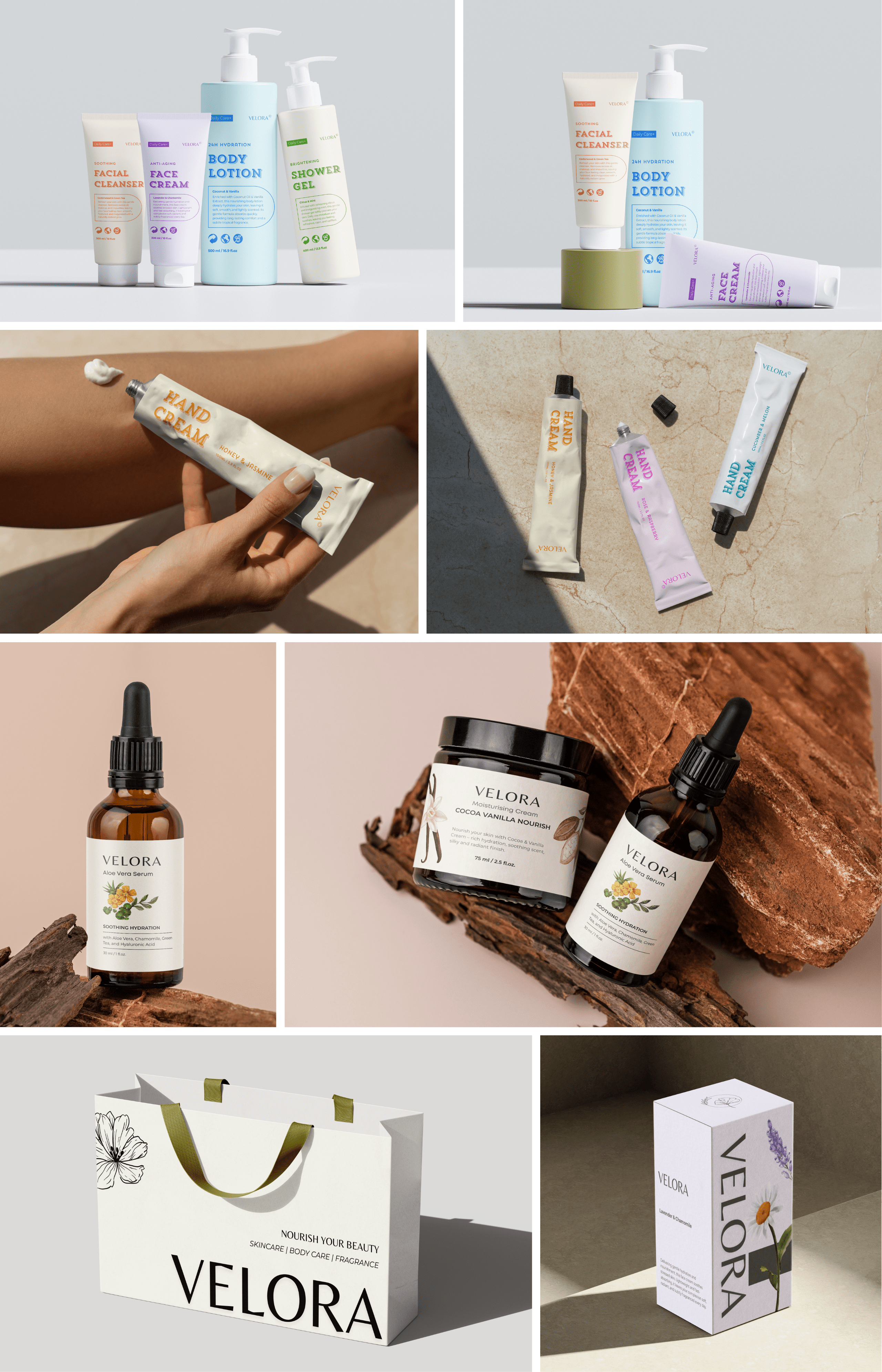 Typefaces for Velora